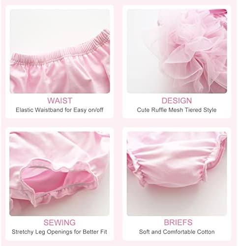 Adorable Ruffle Bloomers for Girls