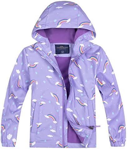 Jingle Bongala Waterproof Rain Jackets for Kids Adults