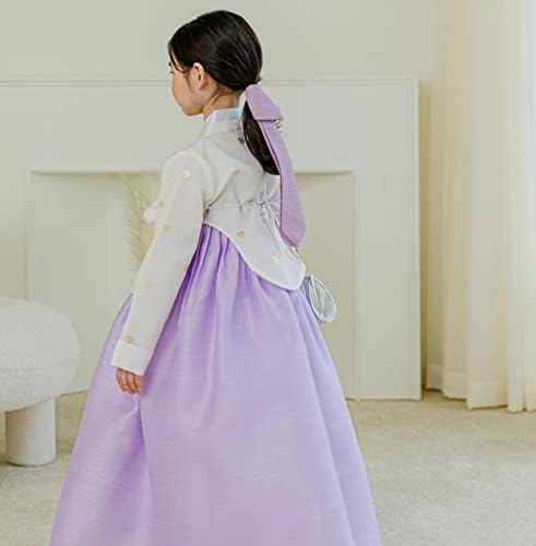 Ivory Foil Trad Dress for Korean Kids