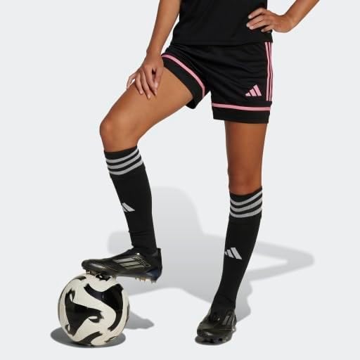 Adidas Girls Squadra 25 Mid Rise Shorts