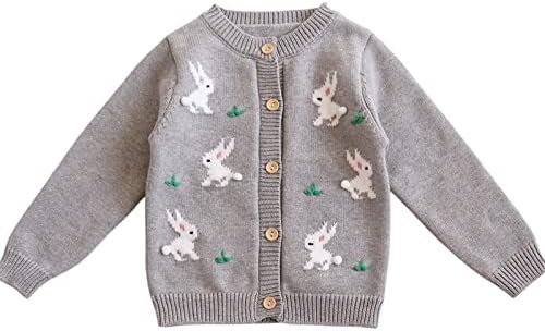 Easter Outfit Toddler Boy Girl Rabbit Bunny Sweater 4T