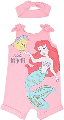 Disney Princess Rapunzel Romper Headband Perfect for Newborns to toddlers