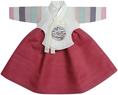 Korean Baby Girl Traditional Hanbok Dress - Elegant Special Occasion