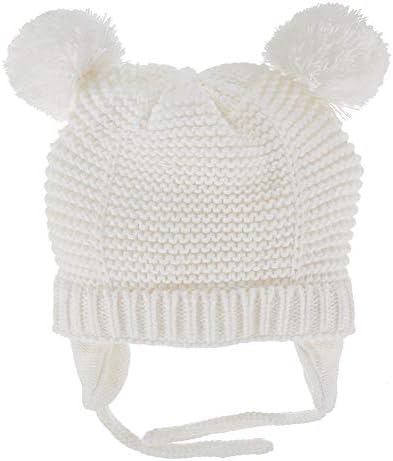 Exemaba Baby Beanie Hat with Fleece Lining