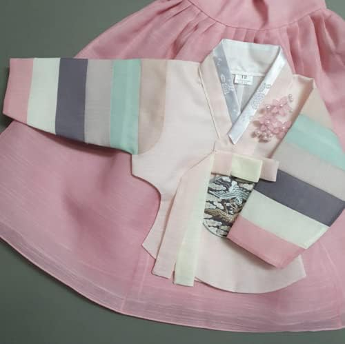 Korean Baby Girl Hanbok Set Traditional Dress for Special Occasions