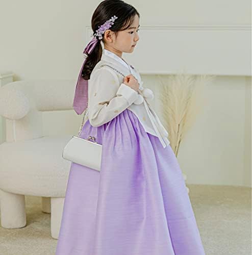 Ivory Foil Trad Dress for Korean Kids