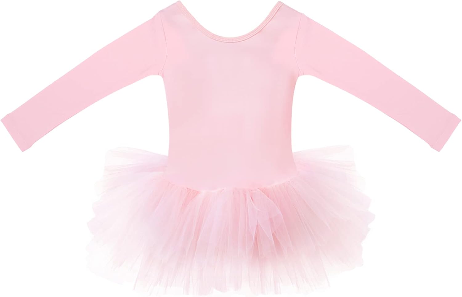 EASTBUDDY Ballet Dress for Girls - SoftCushiony Leotard with Tutu Skirt