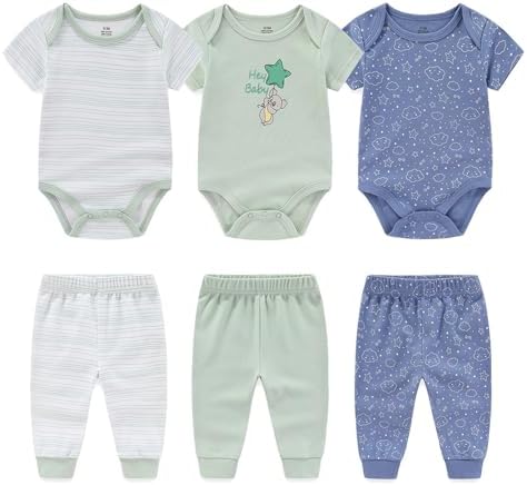 Ecojoy Unisex Newborn Layette Set - Gender-Neutral Baby Clothes Accessories