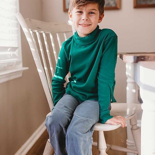 Premium 100 Cotton Turtleneck for Kids