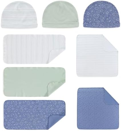 Ecojoy Unisex Newborn Layette Set - Gender-Neutral Baby Clothes Accessories