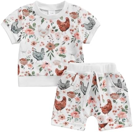 SHUING Toddler Farm Outfit