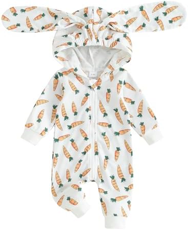 Easter Bunny Romper for Babies