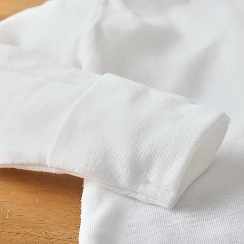 HonestBaby 10-Pack Organic Cotton Bodysuits for Infants