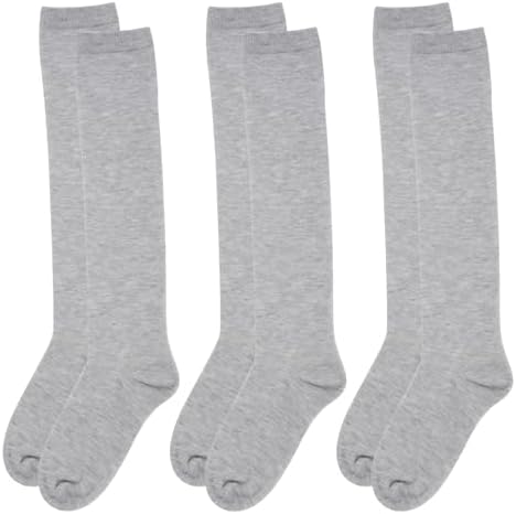 Dxhycc - Soft Cotton Knee-High Socks for Girls - Comfortable Stylish