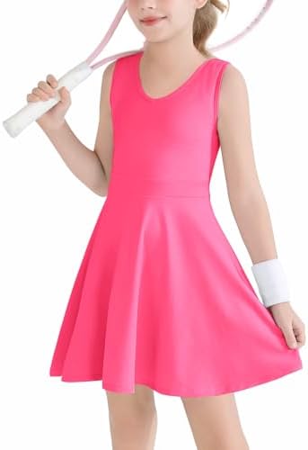 Haloumoning Girls V-Neck Athletic Dress