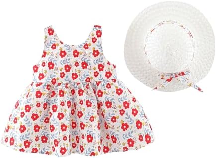 Cute Princess Toddler Beach Sets with Beaded Hats