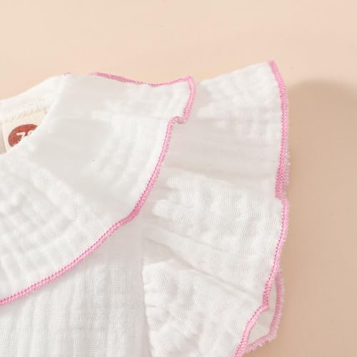 Beessbest Bow Tiered Ruffle Princess Toddler Girls Dress with Headband