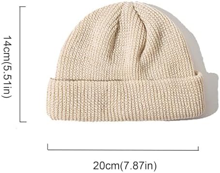 Dinglong Stretchy Beanie Cap for Boys Girls 0-3 Months Winter Hats