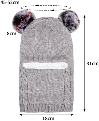 Perfect Winter Accessories for Baby Girls Cotton Earflap Hats Scarves