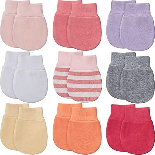 Comfortable No Scratch Baby Mittens