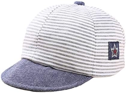 DANMY Baby Striped Baseball Cap Sun Protection for Kids