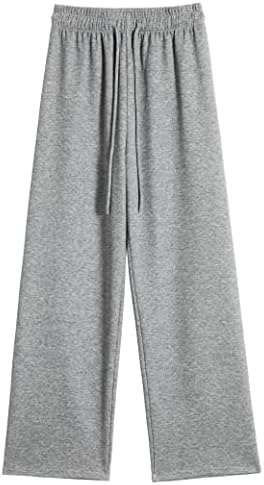Kiench Teens Girls High-Waisted Drawstring Sweatpants