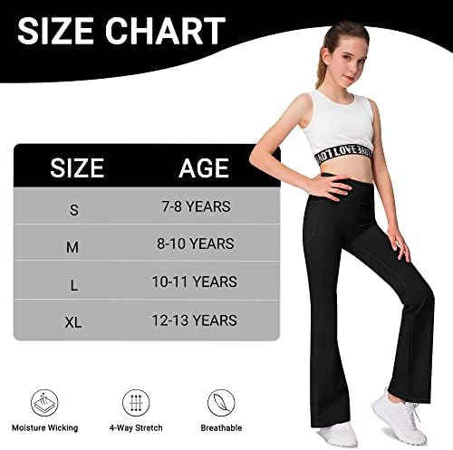 GIRL YOGA FLARE PANTS
