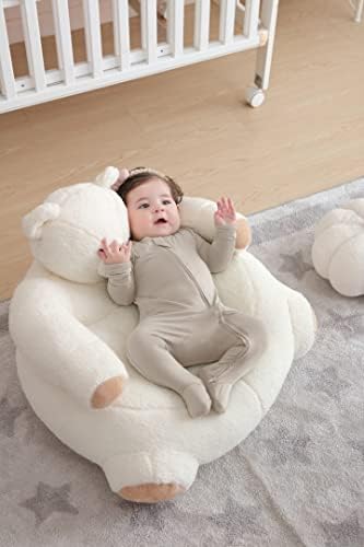 TWINOR Baby Footed Pajamas with Mittens One-Piece Romper 1