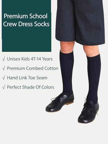 Perfect for Kids Ages 2-14 Unisex Knee High