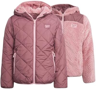 Reebok Girls Reversible Puffer Jacket