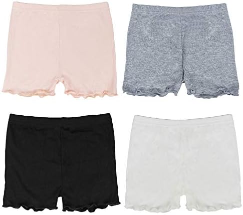 Girls Dance Shorts Under Dress Leak-Proof Design