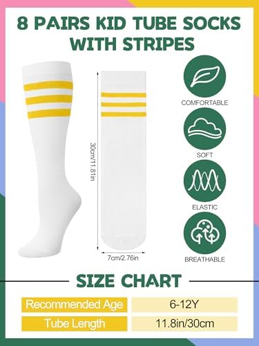 Fun Stripe Socks for Kids