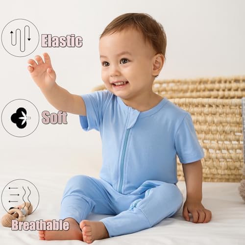 Feidoog Toddler 2-Piece Romper Set