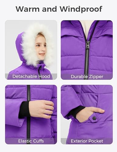Wantdo Girls Winter Jacket