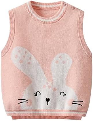 Newborn Baby Glow Sleeveless Knitted Sweater - Autumn Brown for Girls Boys