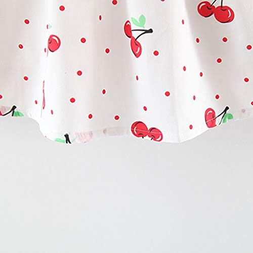 AMIMOJY Bow Kids Dresses Girls Hat Toddler Sleeveless Outfits