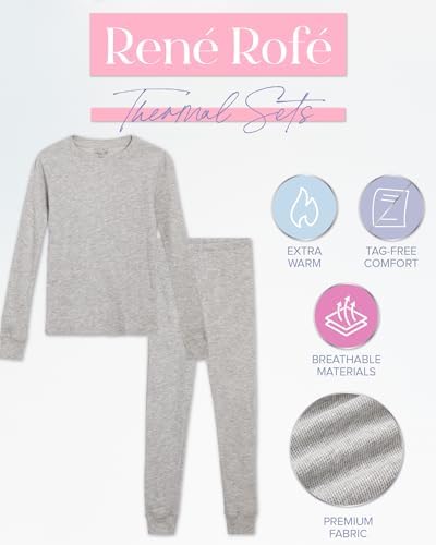 Rene Rofe Girls Thermal Waffle Knit Set