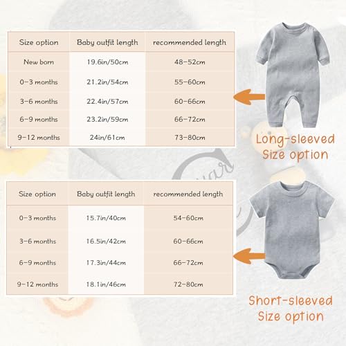 Custom Oatmeal Sleeper Set for Newborn Boys