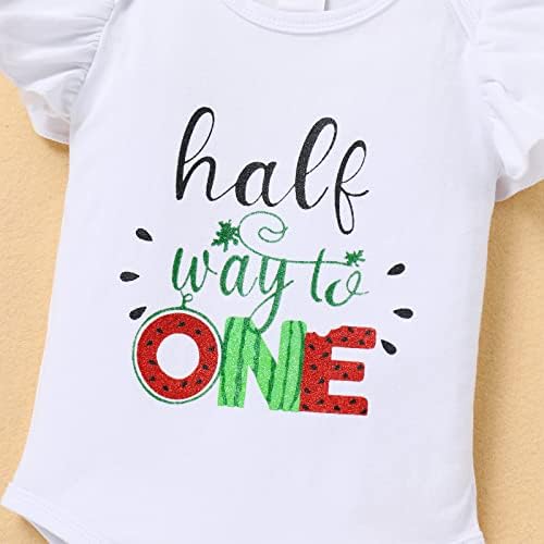 Cute Baby Girl Watermelon Theme 1st2nd Birthday Set
