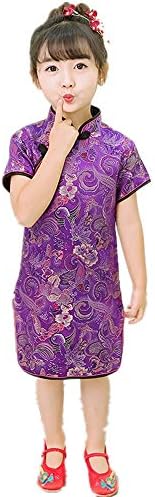 Violet 2-16 Qipao Dress for Baby Girls