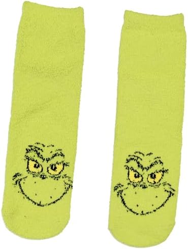 Grinch Slipper Socks