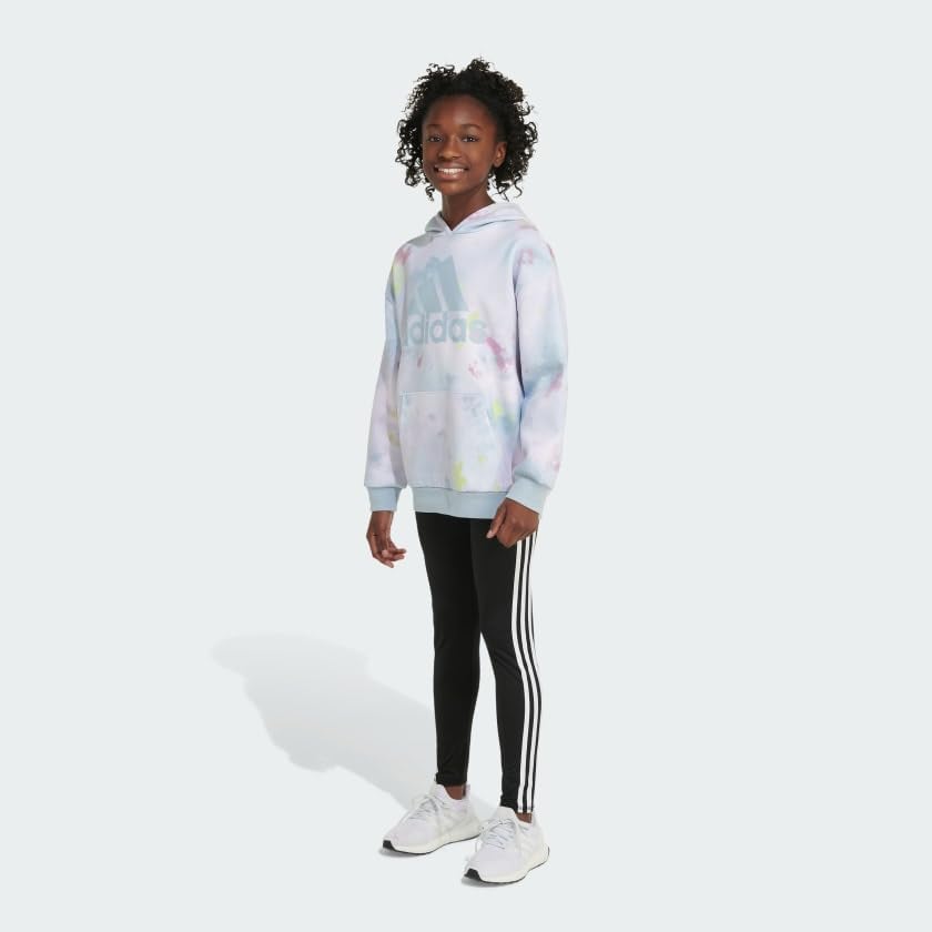 Adidas Girls Gradient Fleece Pullover - Stay Cozy Stylish