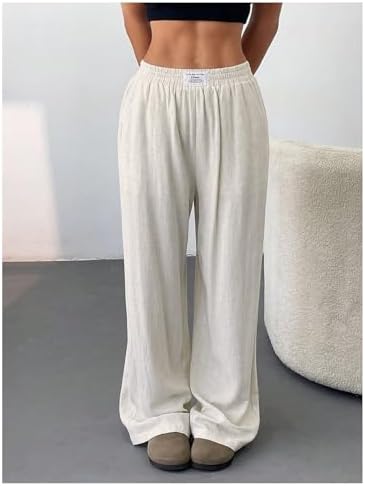 Modest-Hemp Wide Leg Track Pants
