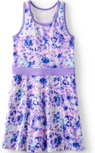 Lands End Girls Athletic Tank Top Dress 1