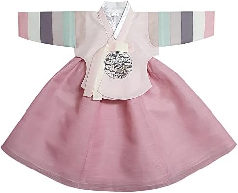 Korean Baby Girl Hanbok Set Traditional Dress for Special Occasions