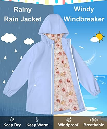 Maoo GardenGirls Waterproof Rain Jacket