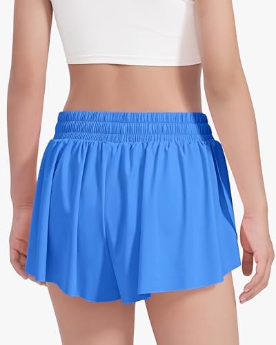 HASMES Girls Butterfly Shorts Teen