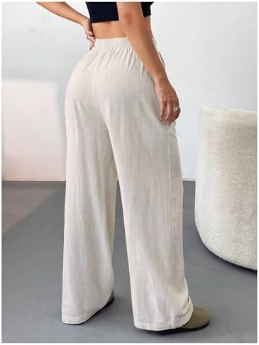 Modest-Hemp Wide Leg Track Pants