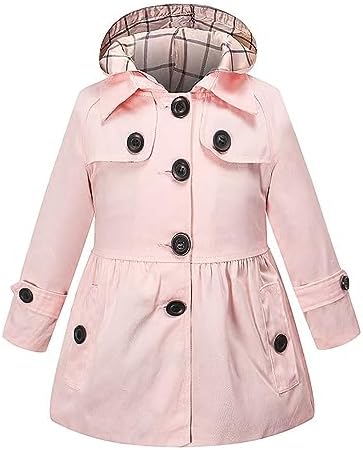 Little Girls Winter Coat Solid Color Hochuel Dickie