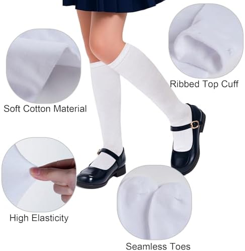 Durable School Socks for Girls